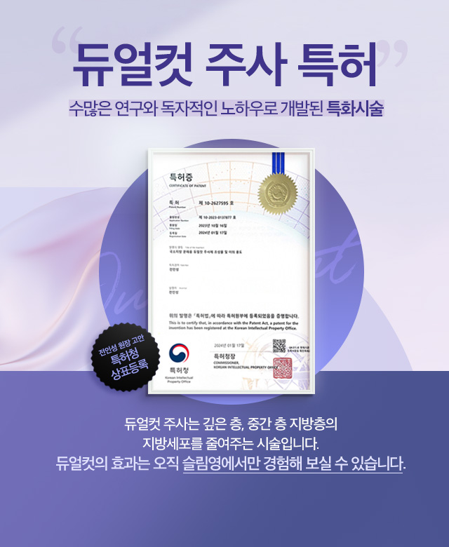 듀얼컷특허